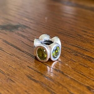 Pandora Green Oval Lights Charm